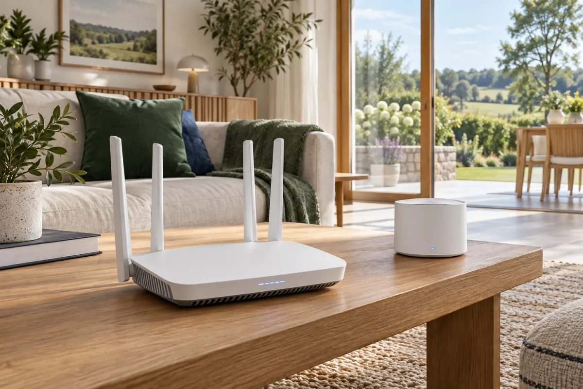 Imagen demostrativa: Router Wi-Fi 6